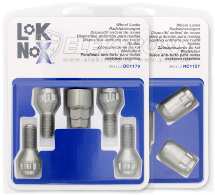 Ďalšie produkty LokNox Skrutky bezpečnostné rozměr dle typu auta