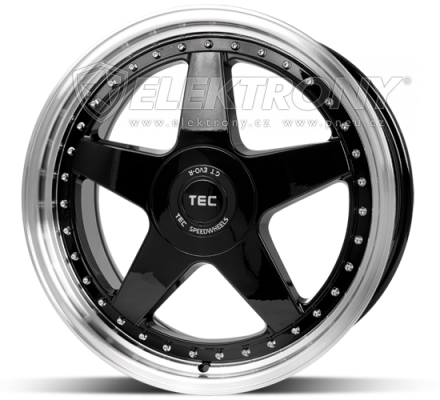 Alu kola TEC GT EVO-R Black 8,5x20 5x112 ET30